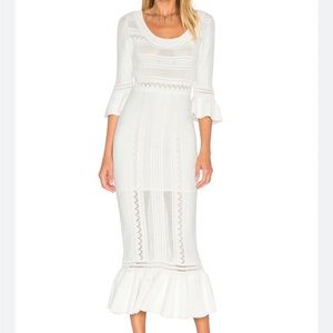 Alice McCall Knit bodycon Mercy Crochet Dress EUC